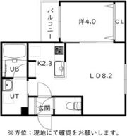 フェーラシュヴァル元町の間取り画像