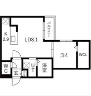 ブランシャールMH幌平橋の間取り画像