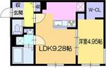 仮）アーバス南円山の間取り画像