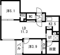 Terrace Sakura（テラスサクラ）の間取り画像