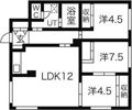 第5コスモハイツの間取り画像