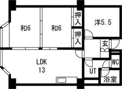 カルチェド札幌の間取り画像