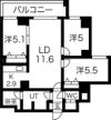 プランドール福住の間取り画像