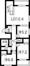 il ciero quattroの間取り画像