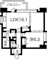 サンタの館裏参道の間取り画像