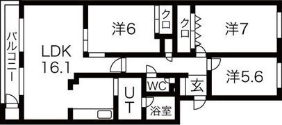 ロピア宮丘公園の間取り画像