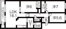 ロピア宮丘公園の間取り画像
