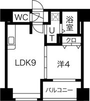 クラッセ琴似ステーションの間取り画像