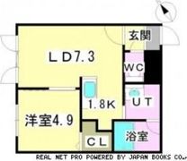 グランディール45の間取り画像