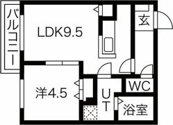 Aster To Parcoの間取り画像