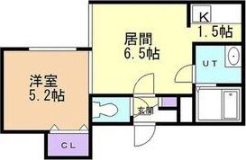 ビブレパークフロントの間取り画像