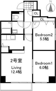 センタービル913の間取り画像