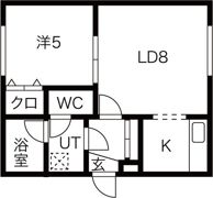 ガーデンコート壱番館の間取り画像