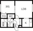 ガーデンコート壱番館の間取り画像