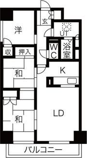 オークコート141の間取り画像