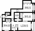 フィオラノセレッソの間取り画像