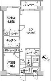 ル・ノール南郷街の間取り画像