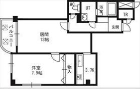 グランメゾン東札幌の間取り画像