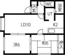 カーサフローラルCの間取り画像