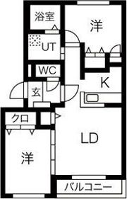 フェバリット壱番館の間取り画像