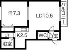 エスポワールIの間取り画像