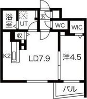 トロワドメーヌの間取り画像