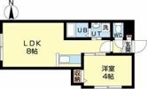 エヴァンスコート北円山の間取り画像