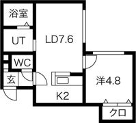 ESTOR MISONOの間取り画像
