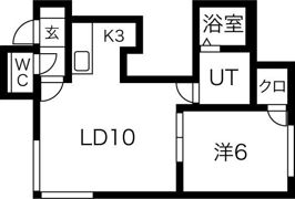 ミ・カラームN21の間取り画像