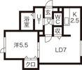 グランクレールの間取り画像