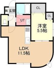 グレース上ケ島A棟の間取り画像
