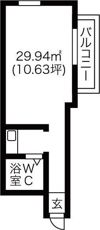 ファミール西15の間取り画像