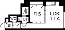 プライムアーバン大通公園Iの間取り画像