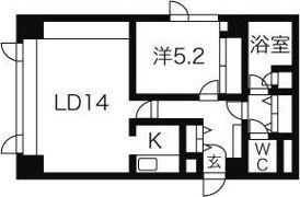 グランデュール旭ヶ丘の間取り画像