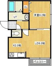 A BOND平岸の間取り画像
