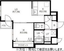 ENCHAN-THE環状通東（アンシャンテ環状通東）の間取り画像