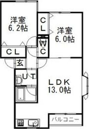 ゼルダIIIの間取り画像