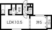 リバーサウス菊水IIの間取り画像