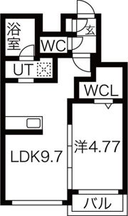 ヴォヤージュ豊平の間取り画像