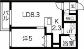 ブリス豊平公園の間取り画像