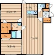 インクローバー元町の間取り画像