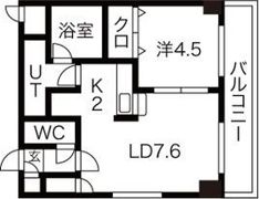 セントポーリア旭山公園通の間取り画像