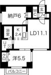 トロイメライ伏見の間取り画像