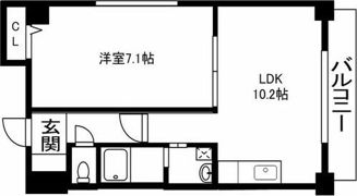 Courtyardの間取り画像