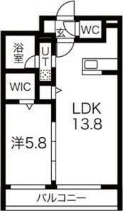 ciliegio円山（シリエージョ円山）の間取り画像