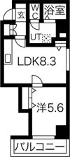 ブルースカイ北20の間取り画像