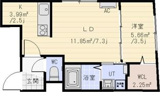 casaAT南郷の間取り画像