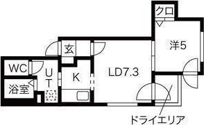 ゼスティ東札幌アネックスの間取り画像