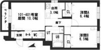 グランメール平岸4・9の間取り画像