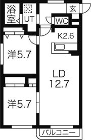 大光15番館の間取り画像
